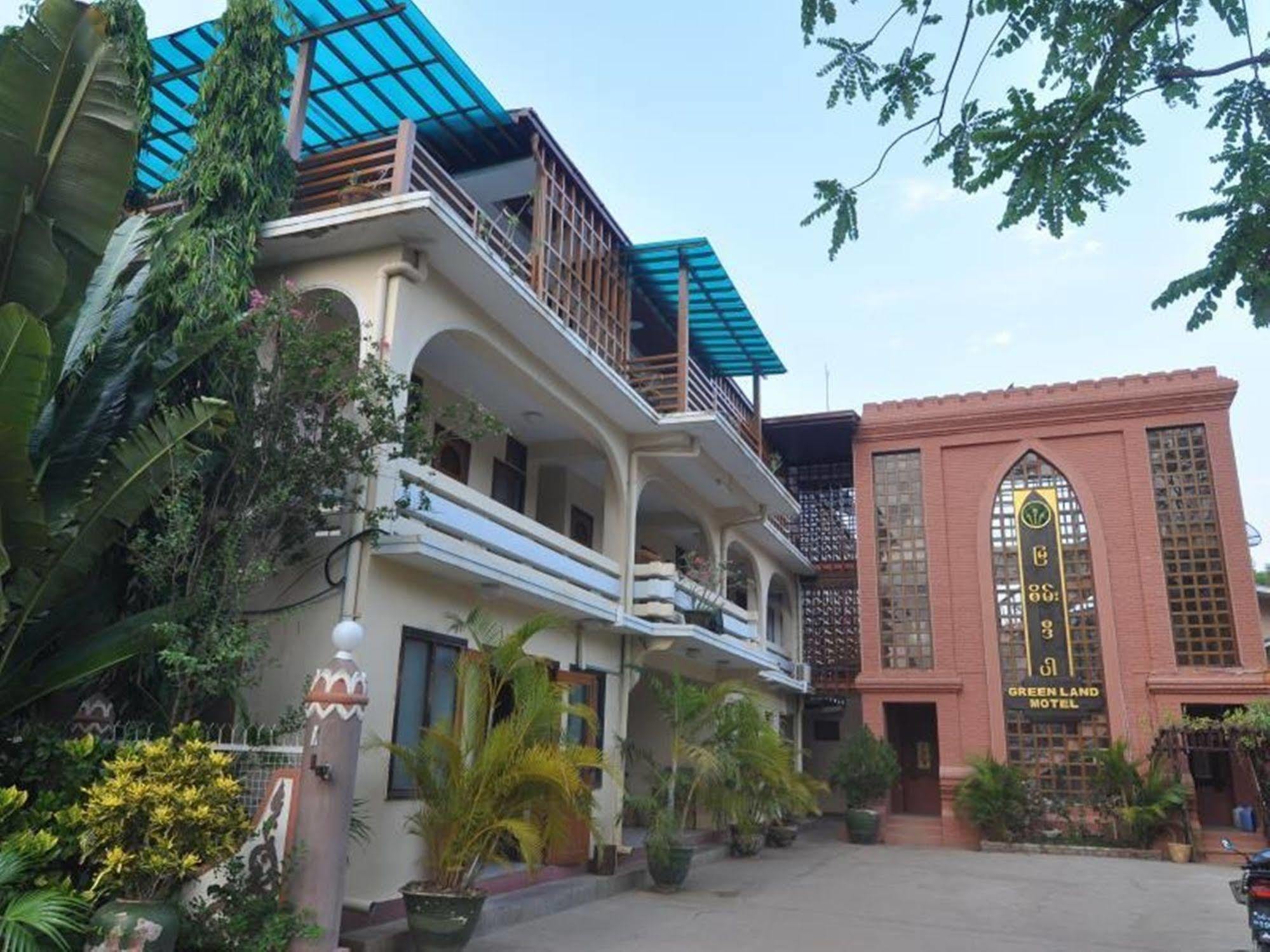 Green Land Motel Bagan Bagian luar foto