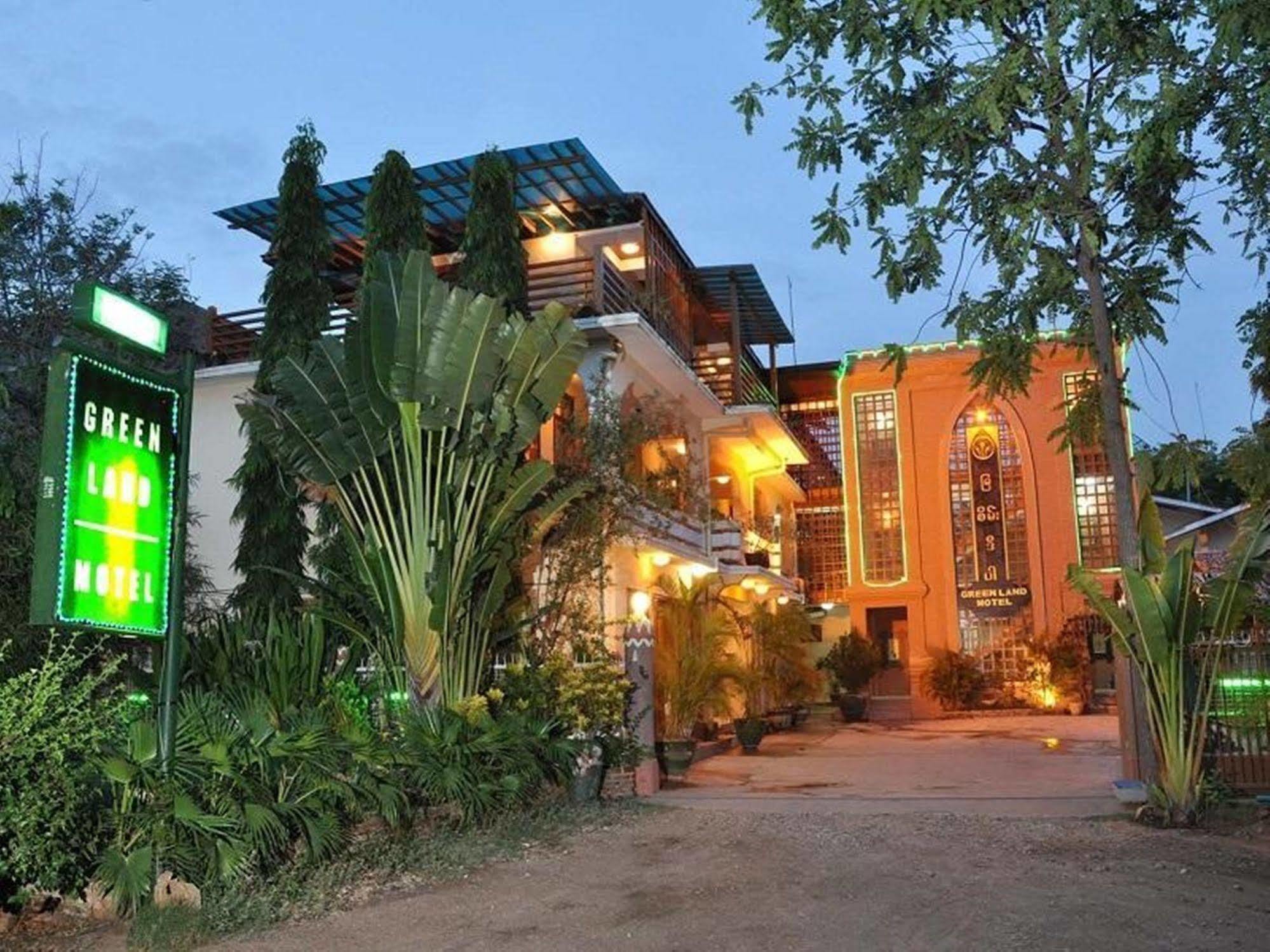 Green Land Motel Bagan Bagian luar foto